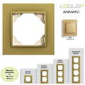 Plaque Animato Doré/Doré LOGUS90