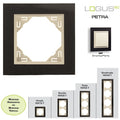 Plaque PETRA Logus 90 - GRANITE/PERLE