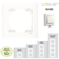 Plaque Base Blanche LOGUS90