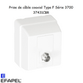 Prise de Câble Coaxial Type F En saillie