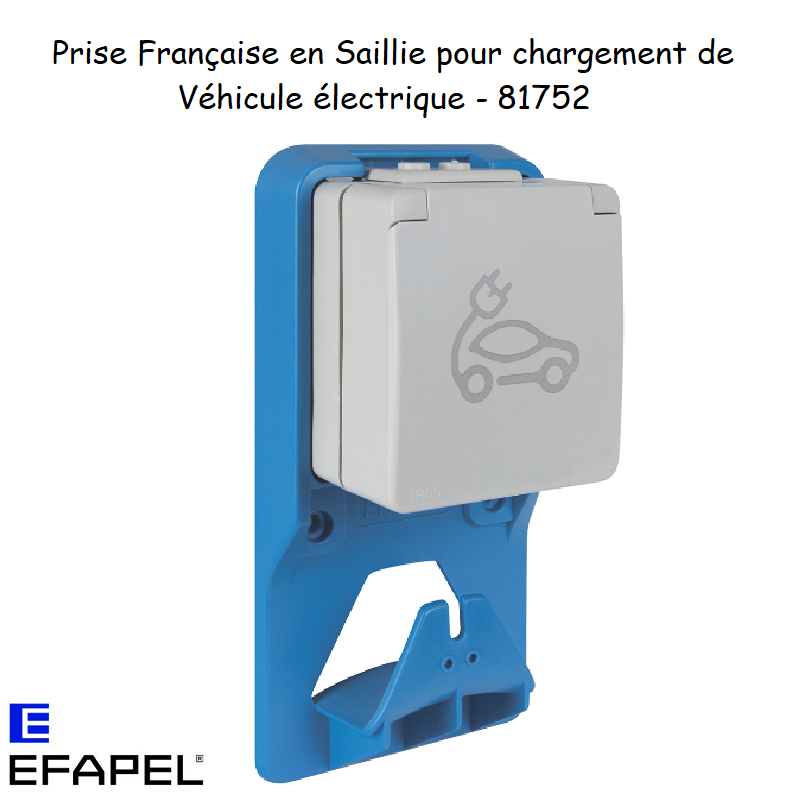 Prise Française Saille pour chargement Véhicule électrique