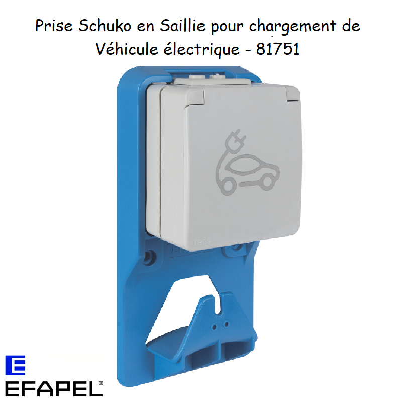 Prise Schuko Saille pour chargement Véhicule électrique