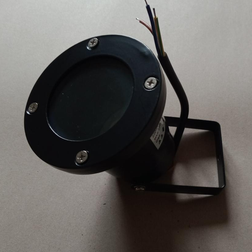 Spot extérieur à fixer GU10 - IP65 - Noir