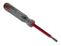 Petit Tournevis Testeur Transparent - 14 cm
