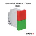 Voyant Double Vert/Rouge - 1 module MEC Q45