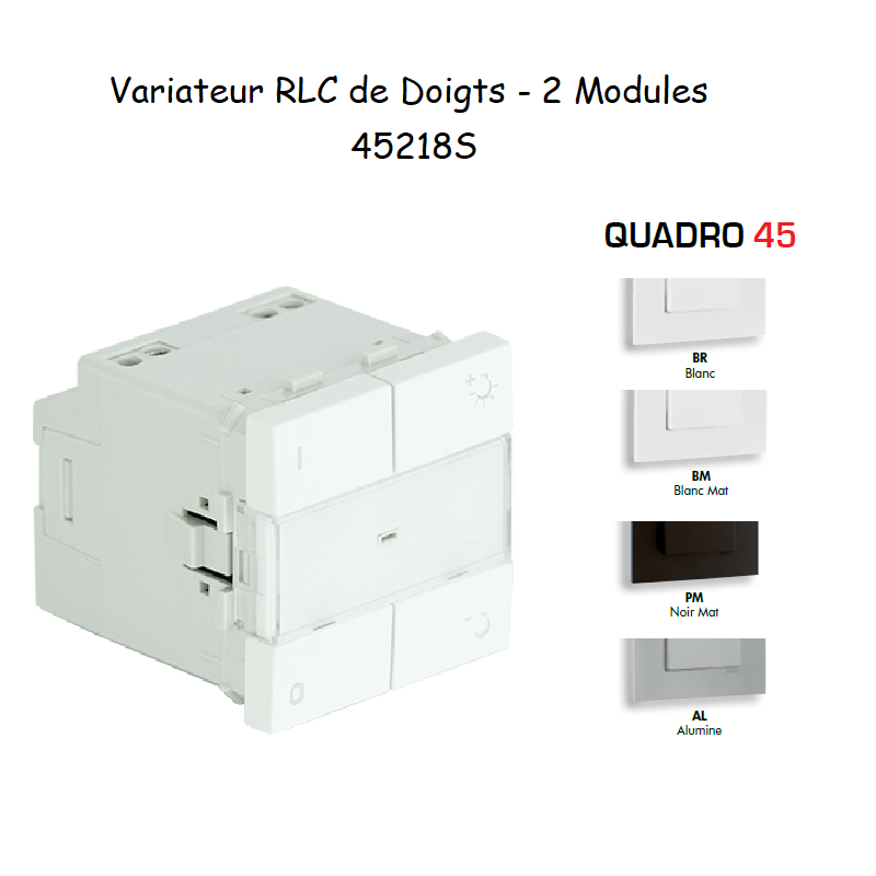 Variateur RLC de Doigts - 2 Modules Quadro 45