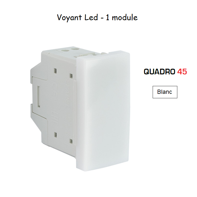 Voyant LED - 1 module MEC Q45