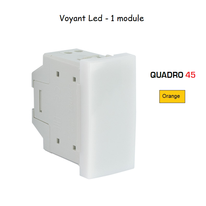 Voyant LED - 1 module MEC Q45