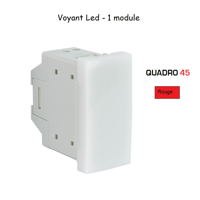 Voyant LED - 1 module MEC Q45