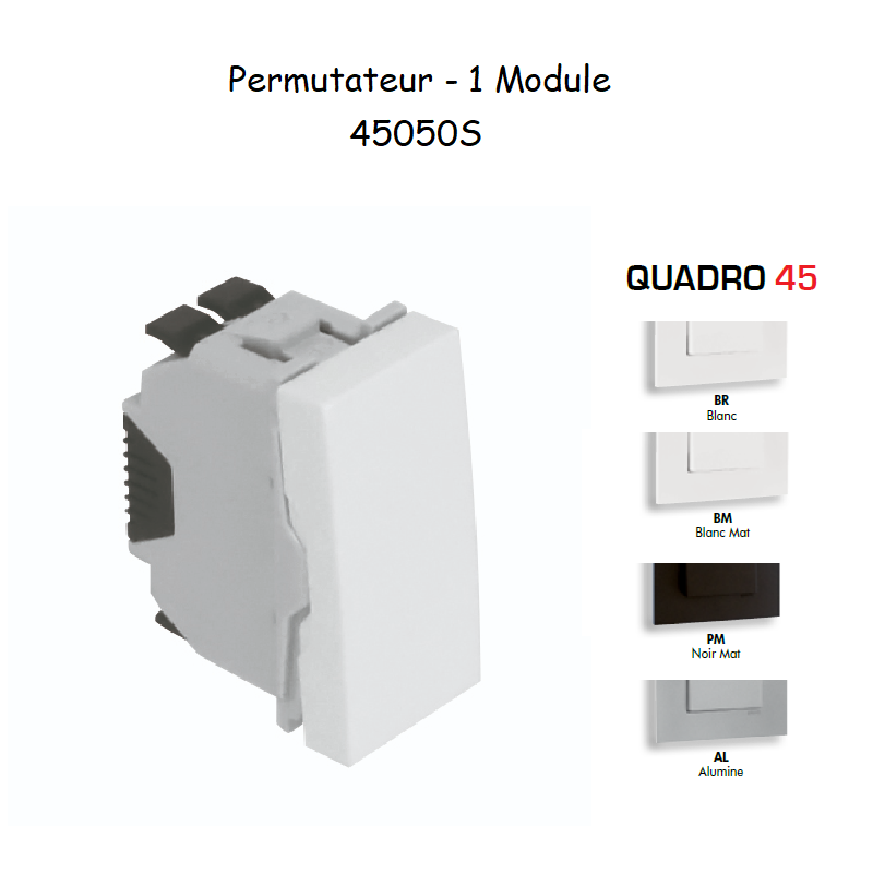 Permutateur - 1 Module QUADRO 45