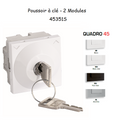 Poussoir à clé - 2 Modules Q45